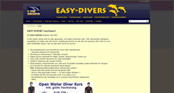 Desktop Screenshot of easy-divers.de